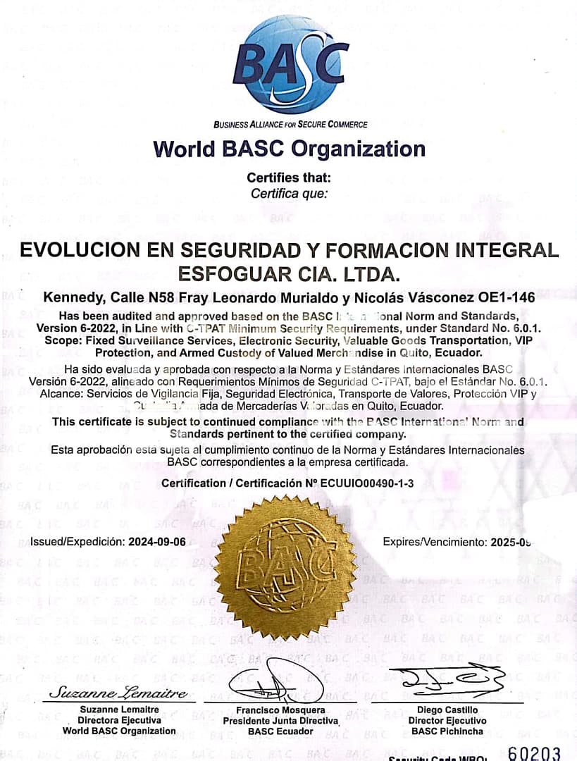 Seguridad Esfoguar & insideelectronic